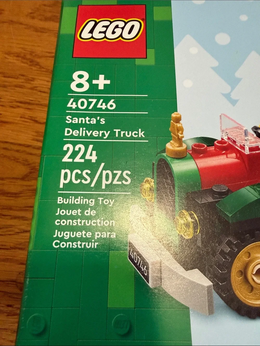 Lego Holiday Delivery Truck Set - Green, Red, Gold